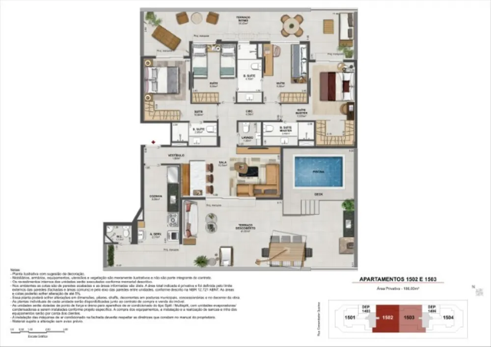 Apartamento, 3 quartos, 92 m² - Foto 33