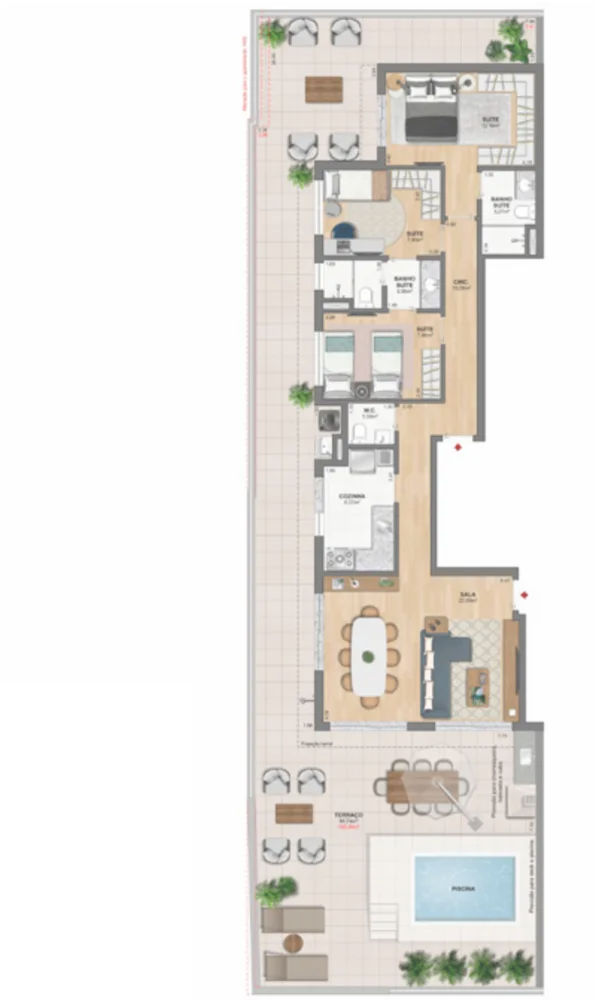 Apartamento, 3 quartos, 84 m² - Foto 35