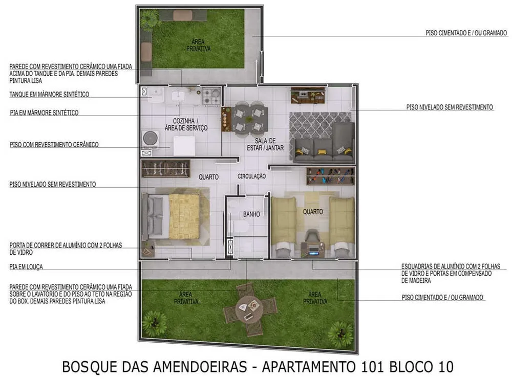 Apartamento, 2 quartos, 40 m² - Foto 17