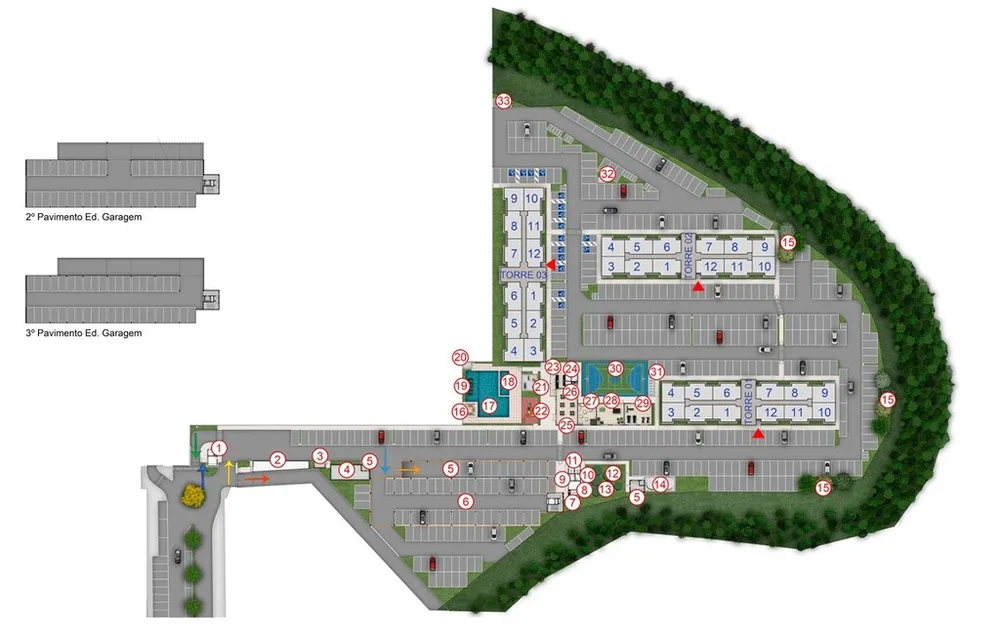 Apartamento, 2 quartos, 43 m² - Foto 24