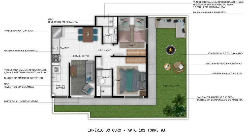 Apartamento, 2 quartos, 42 m² - Foto 30