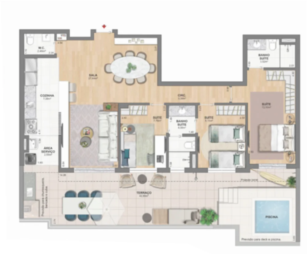 Apartamento, 2 quartos, 73 m² - Foto 36