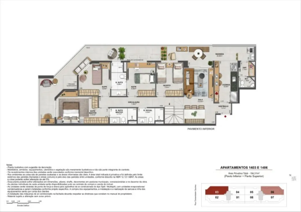 Apartamento, 4 quartos, 124 m² - Foto 34