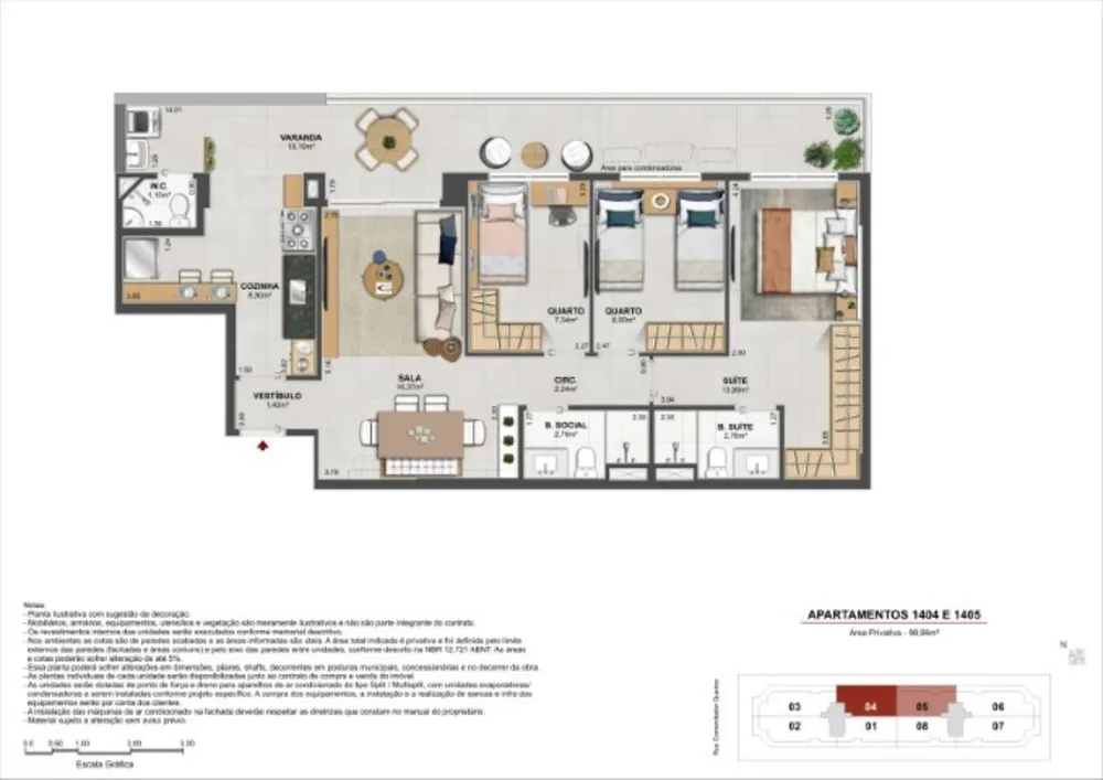 Apartamento, 4 quartos, 124 m² - Foto 29