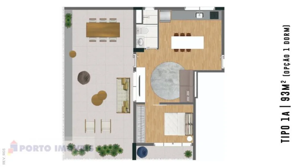 Casa de Condomínio, 1 quarto - Foto 3