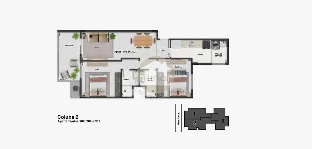 Apartamento, 2 quartos, 73 m² - Foto 5