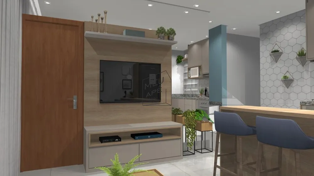 Apartamento, 2 quartos, 51 m² - Foto 2