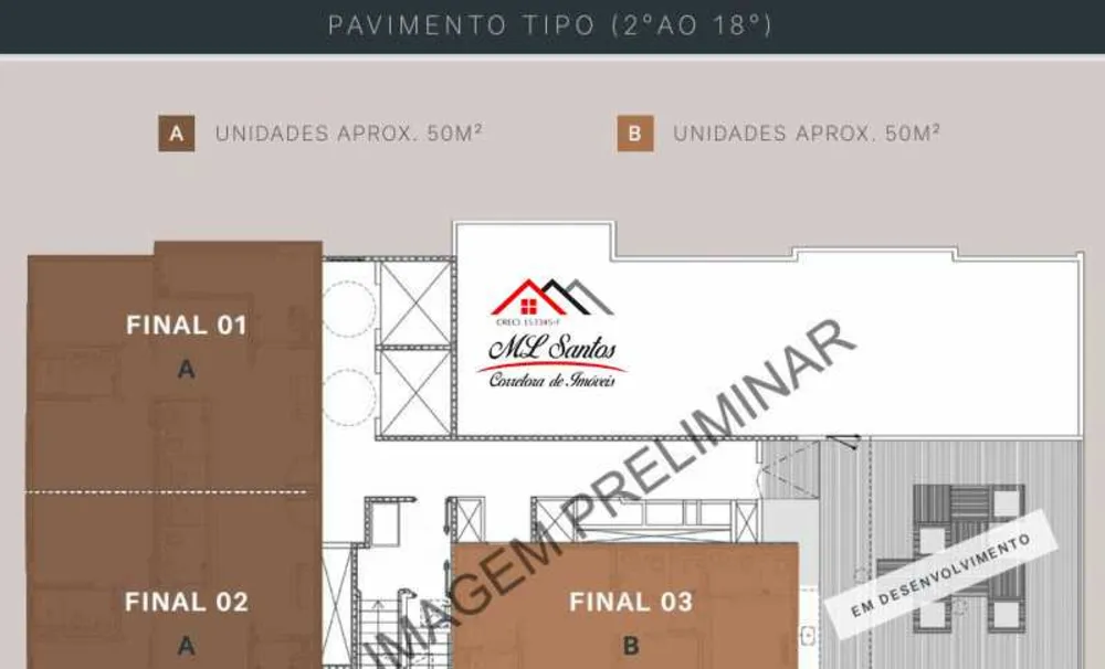 Apartamento, 2 quartos, 50 m² - Foto 19