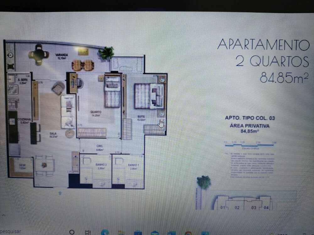 Apartamento, 2 quartos, 84 m² - Foto 11