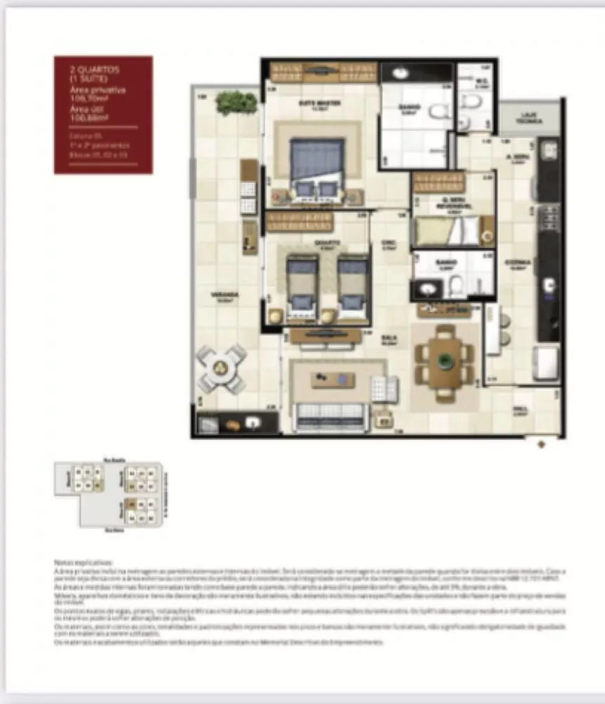 Apartamento, 2 quartos, 109 m² - Foto 6