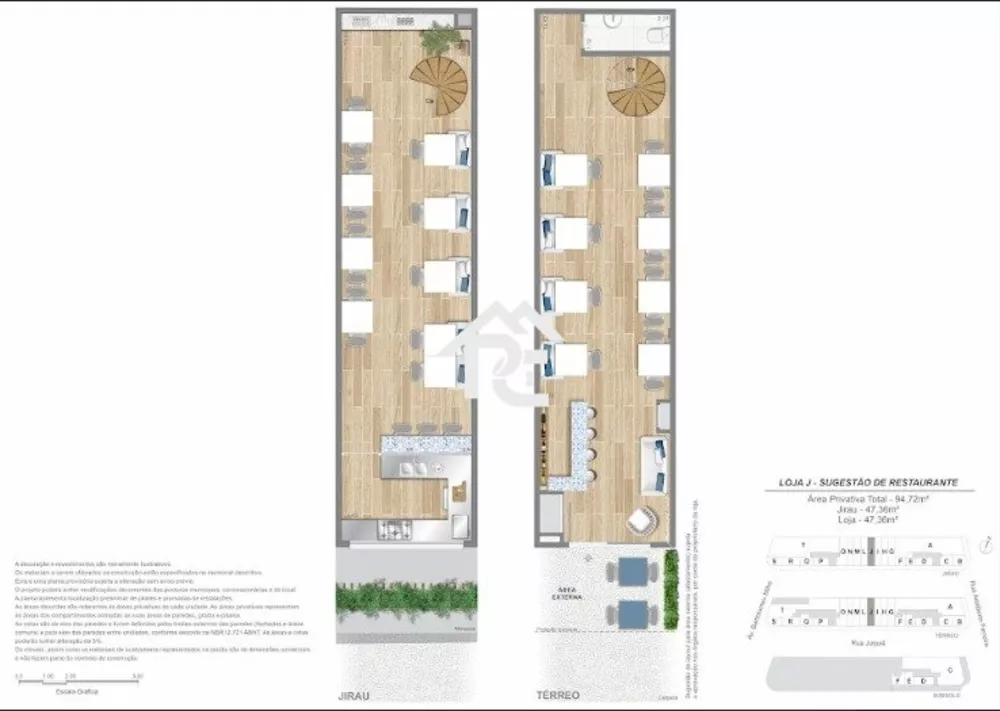 Loja-Salão, 94 m² - Foto 2