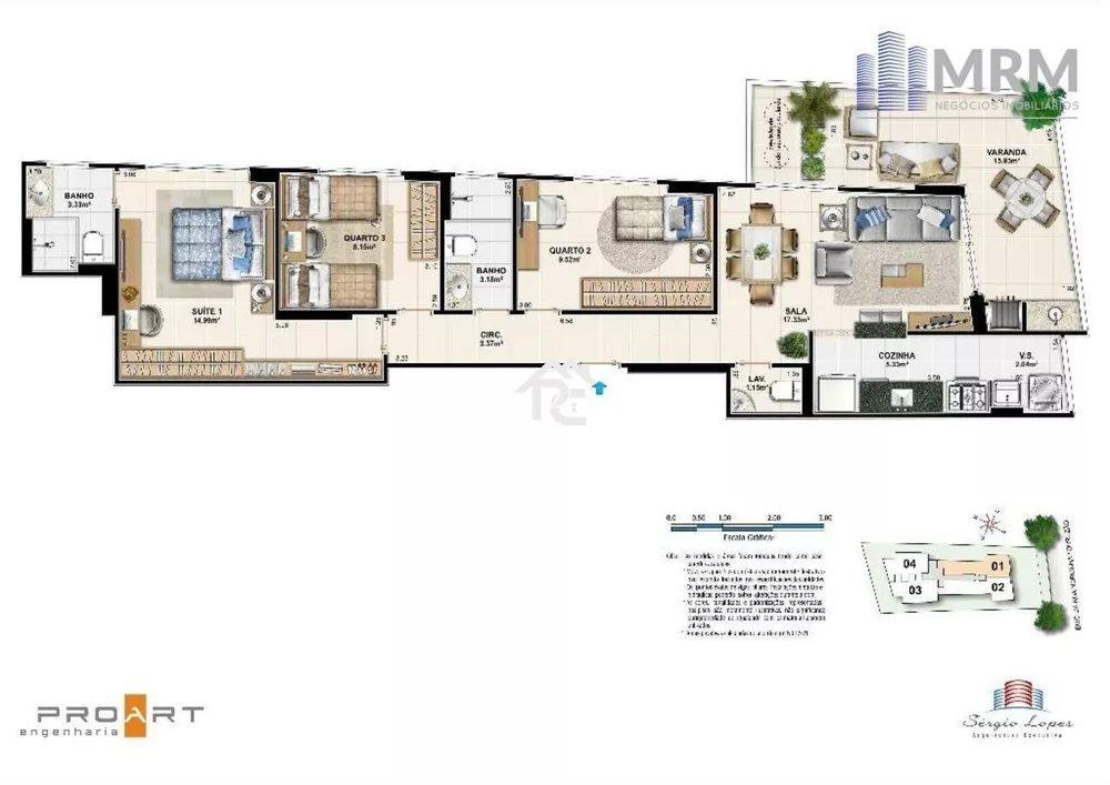 Apartamento, 3 quartos, 97 m² - Foto 13