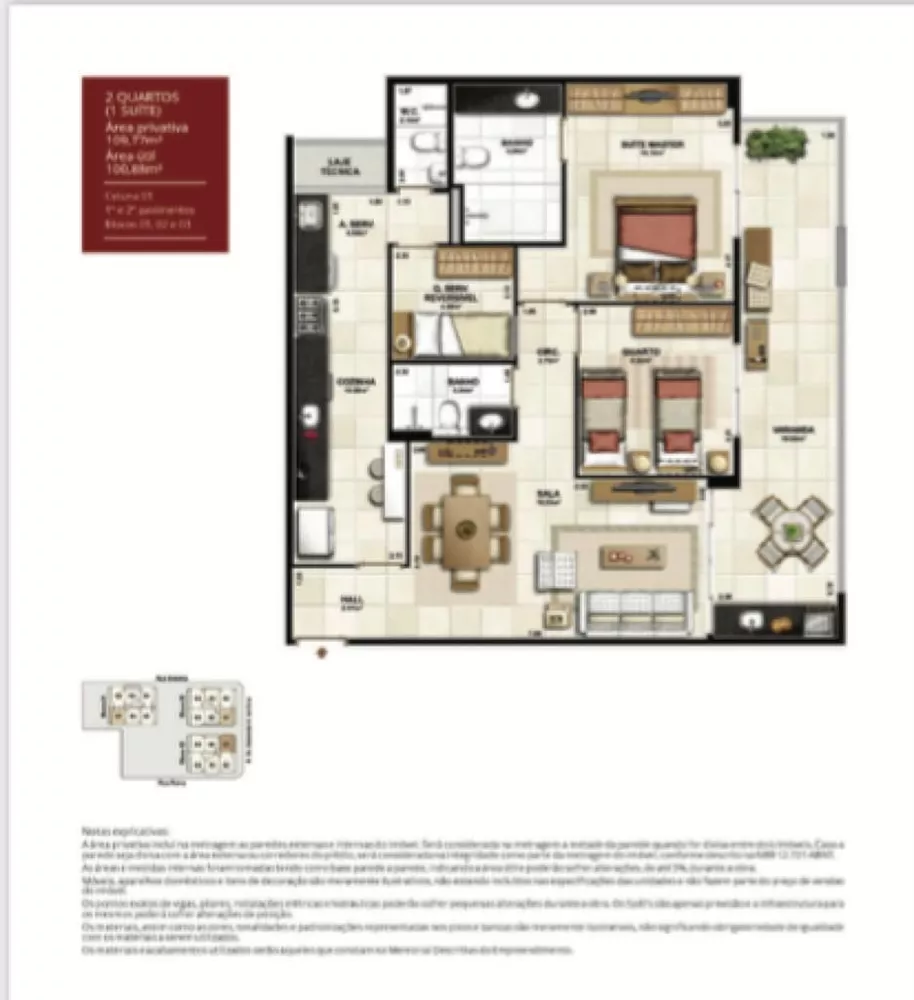 Apartamento, 2 quartos, 109 m² - Foto 6