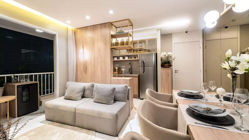 Apartamento à venda com 2 quartos, 56m² - Foto 3