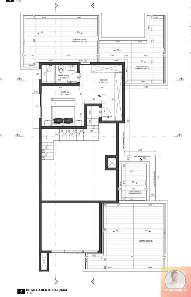 Casa de Condomínio, 4 quartos - Foto 1