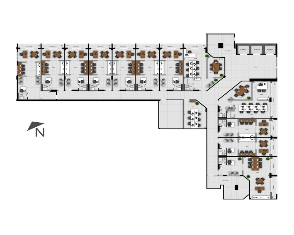Sala-Conjunto, 56 m² - Foto 9