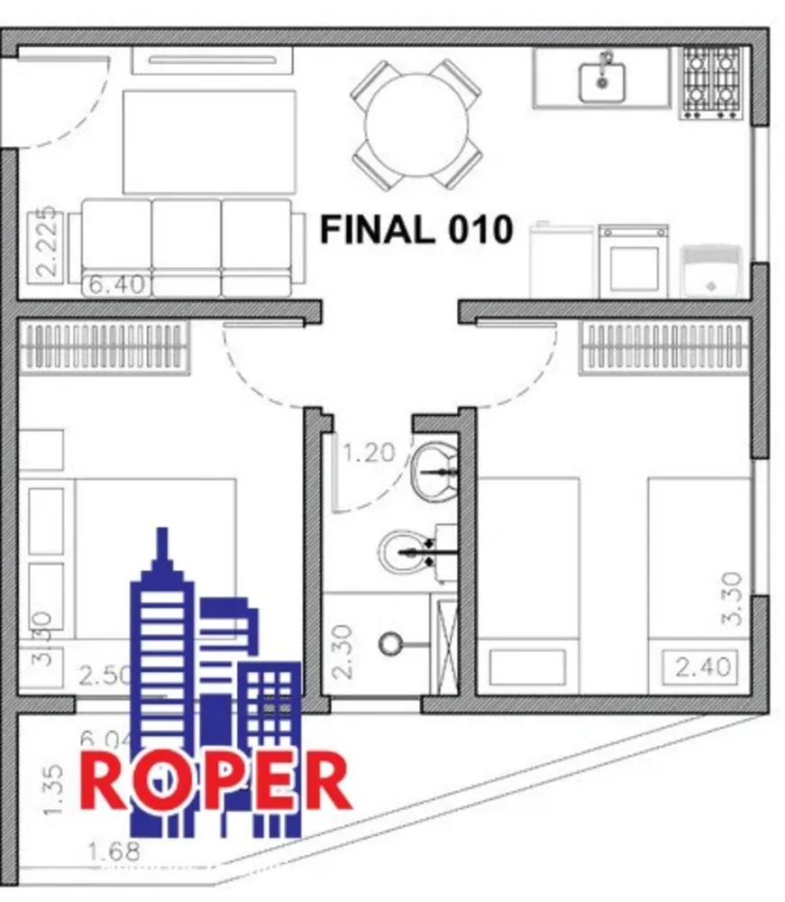 Apartamento, 2 quartos, 45 m² - Foto 5