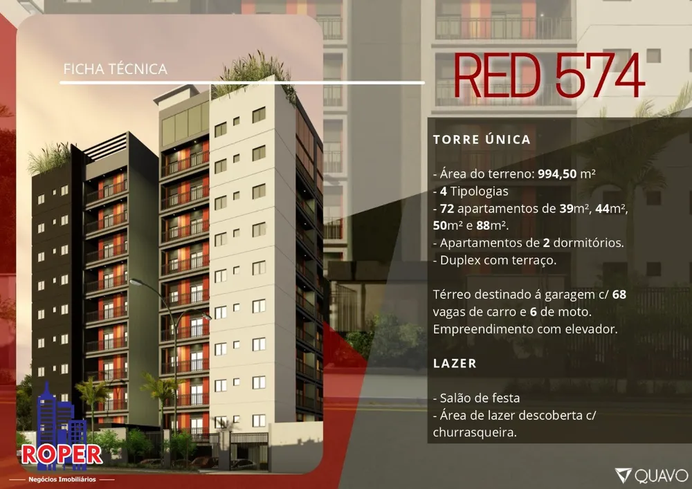 Apartamento, 2 quartos, 44 m² - Foto 16