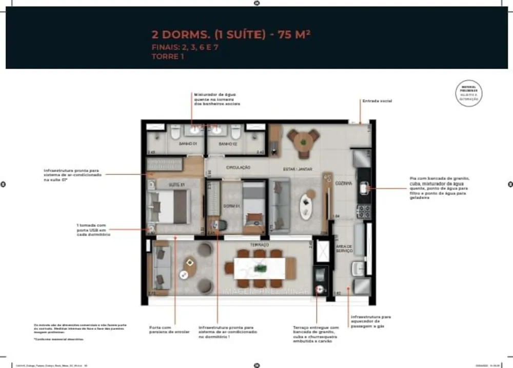 Apartamento, 3 quartos, 125 m² - Foto 8