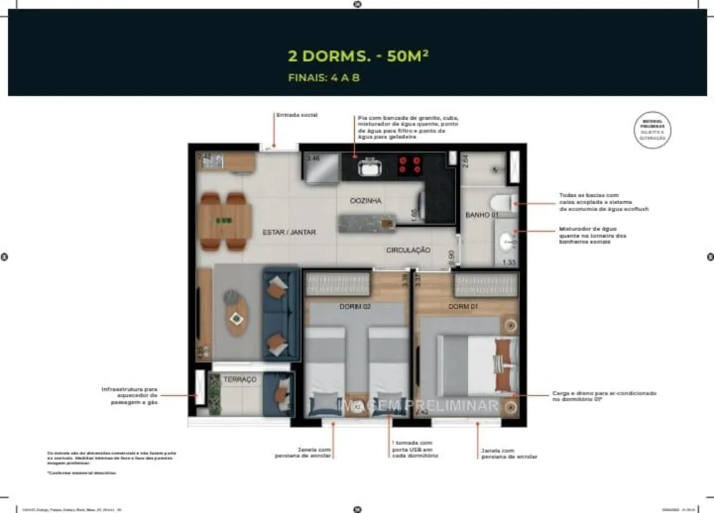 Apartamento, 3 quartos, 125 m² - Foto 11