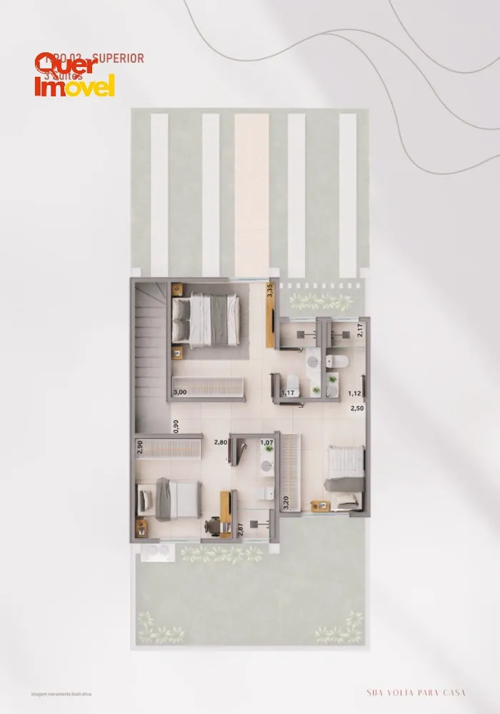 Casa de Condomínio, 3 quartos - Foto 7