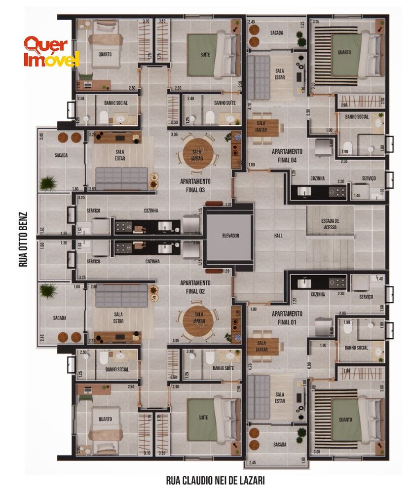 Apartamento, 1 quarto, 42890 m² - Foto 4