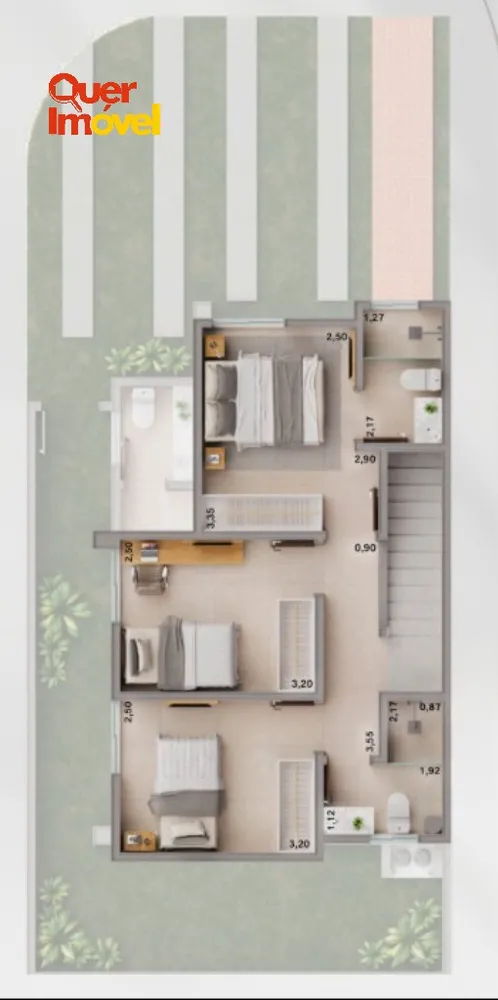 Casa de Condomínio, 3 quartos - Foto 4