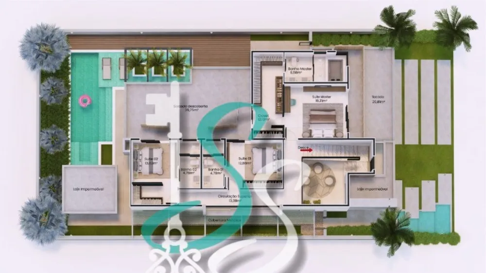 Casa, 3 quartos, 300 m² - Foto 5