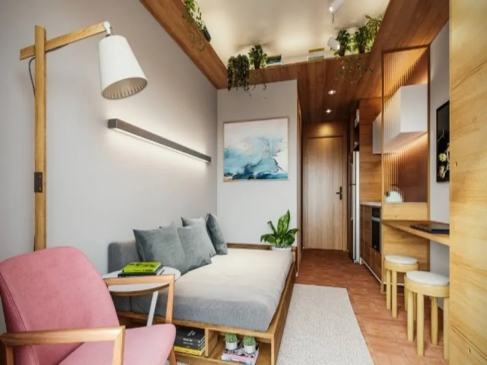 Apartamento, 1 quarto, 16 m² - Foto 1