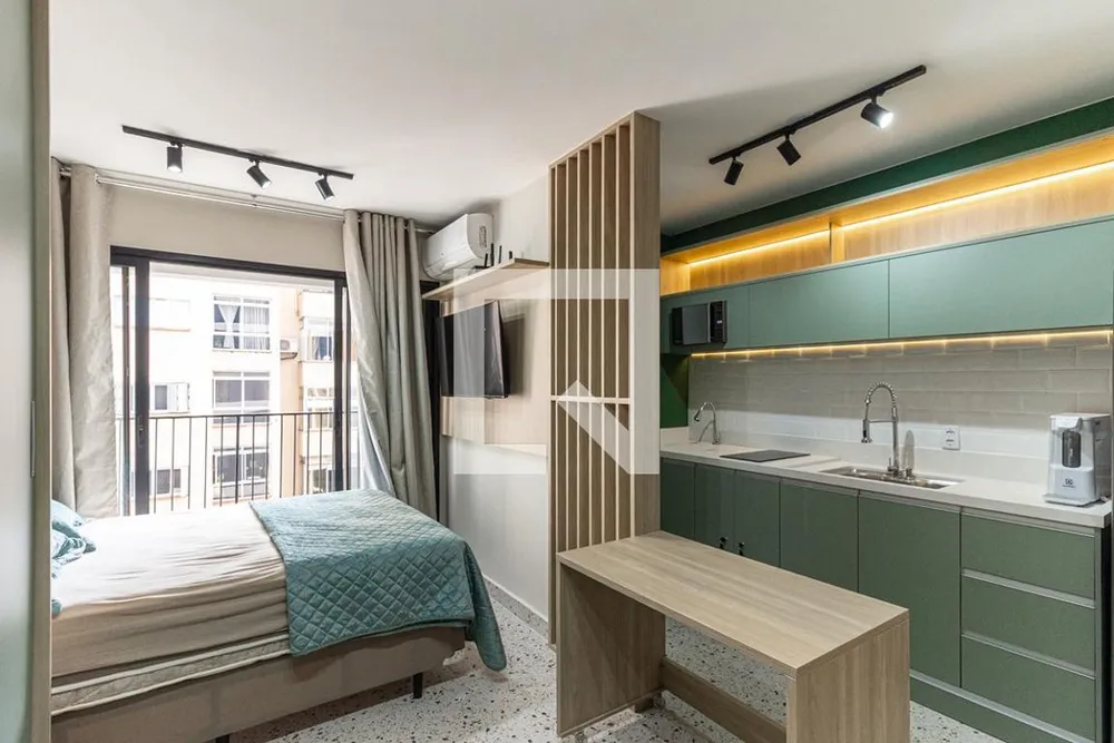 Kitnet-Studio, 24 m² - Foto 1
