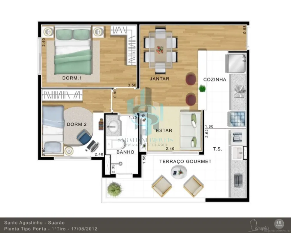 Apartamento, 2 quartos, 51 m² - Foto 7