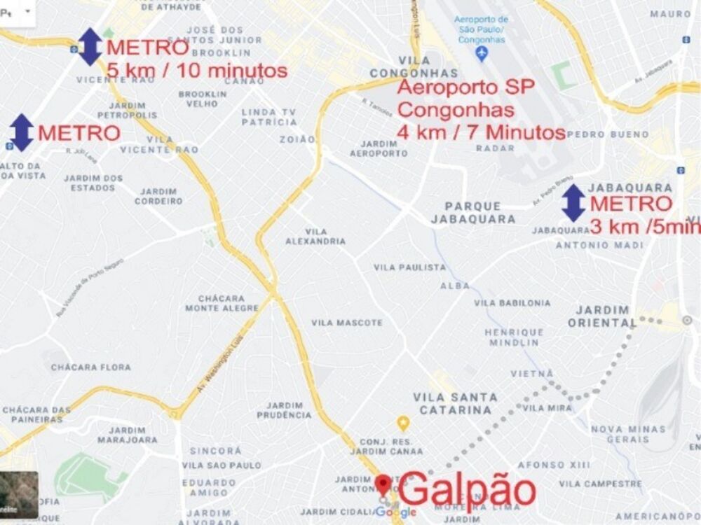 Depósito-Galpão, 440 m² - Foto 4