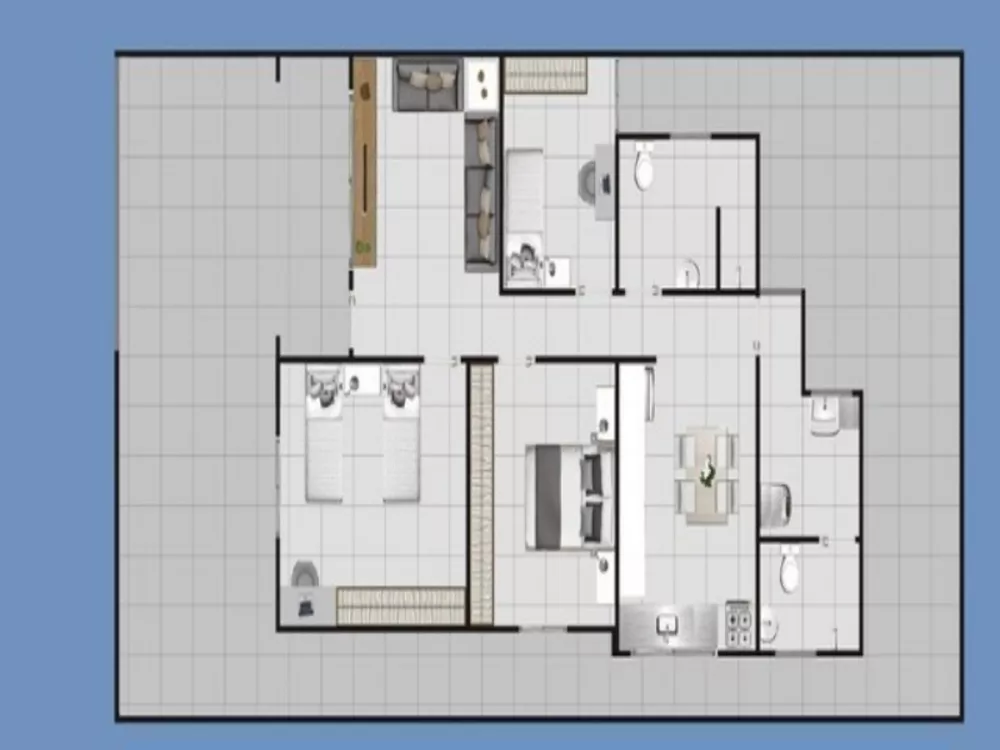 Casa, 3 quartos, 100 m² - Foto 4