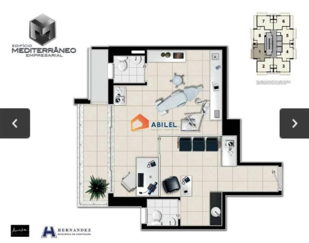 Sala-Conjunto, 44 m² - Foto 4