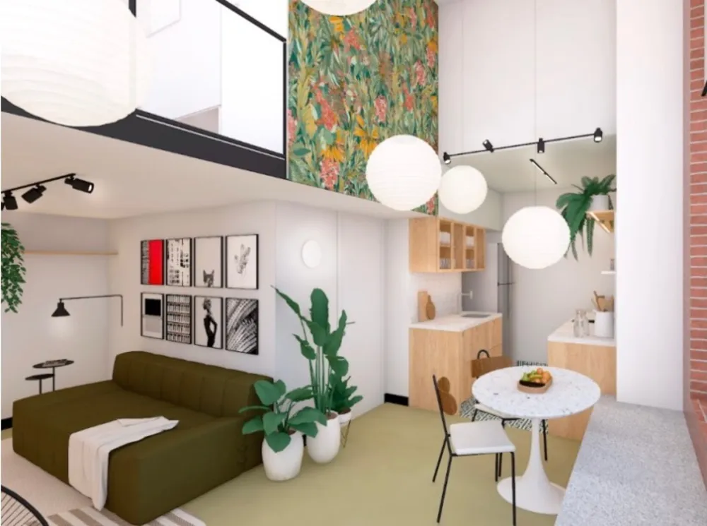 Flat/Apart Hotel, 1 quarto, 35 m² - Foto 1