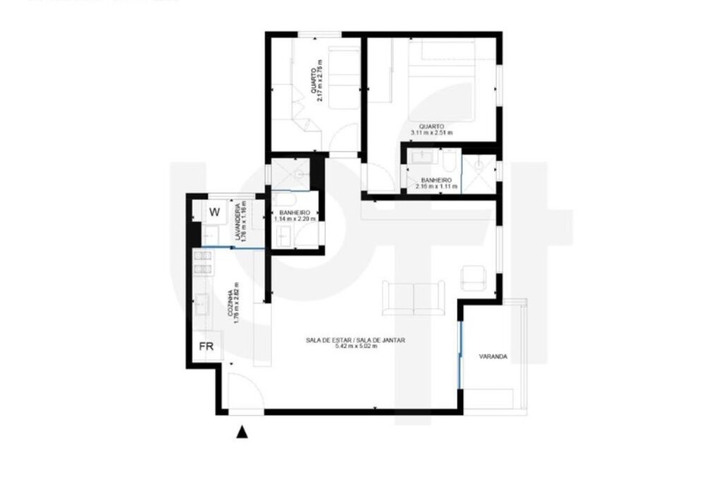 Apartamento, 2 quartos, 64 m² - Foto 9