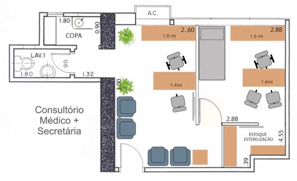 Sala-Conjunto, 30 m² - Foto 7