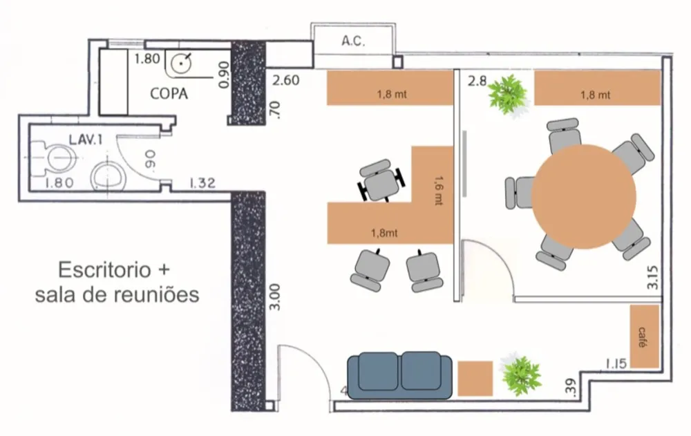 Sala-Conjunto, 30 m² - Foto 6