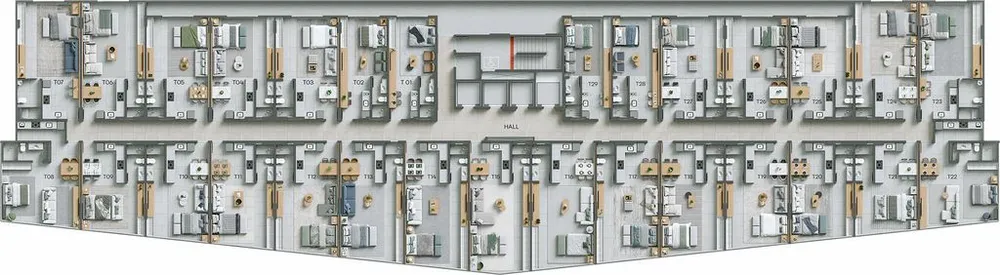 Kitnet-Studio, 47 m² - Foto 12