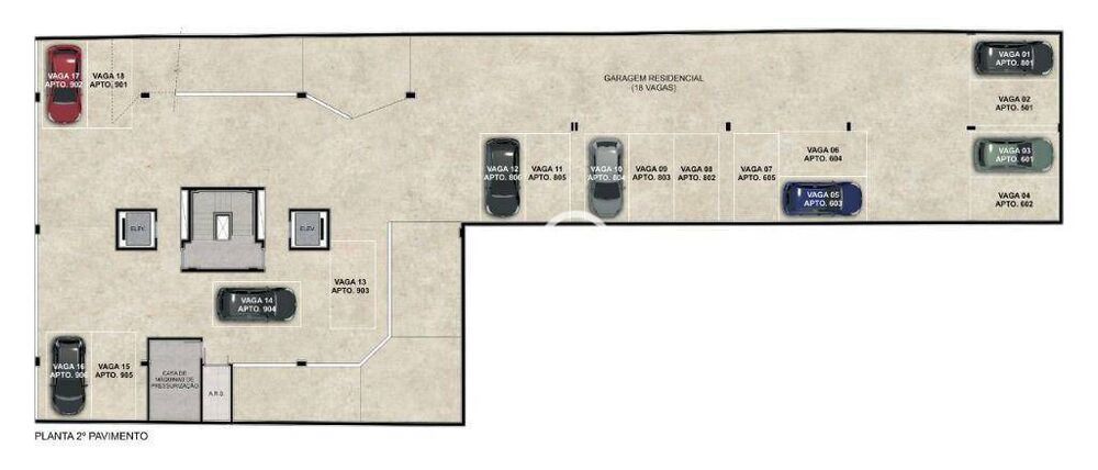 Apartamento à venda com 1 quarto, 56m² - Foto 7