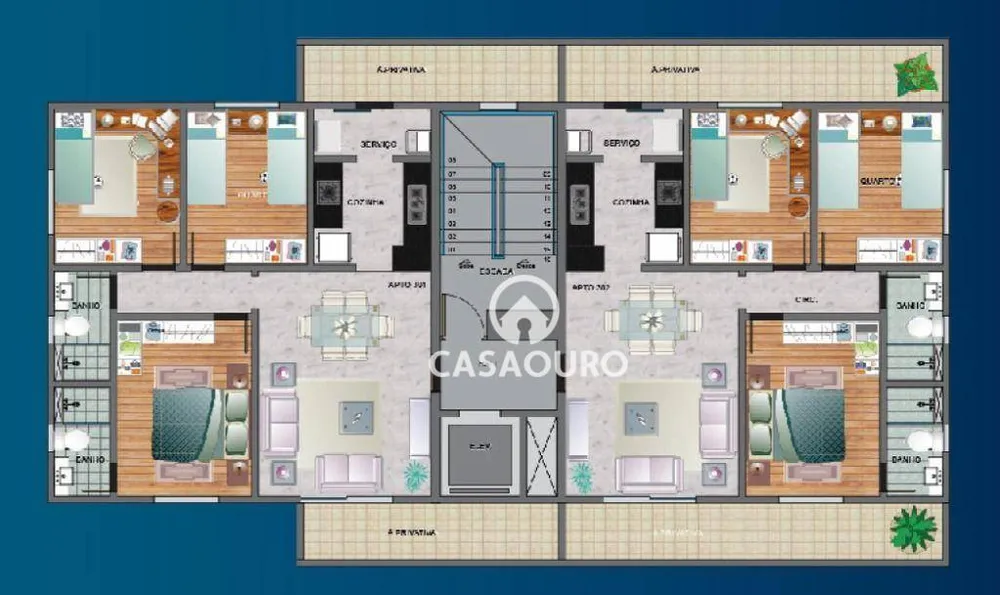 Apartamento, 3 quartos, 88 m² - Foto 7