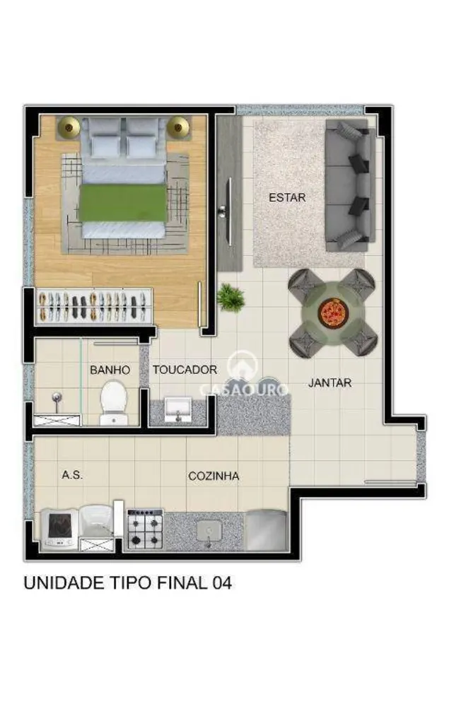 Cobertura, 2 quartos, 194 m² - Foto 11