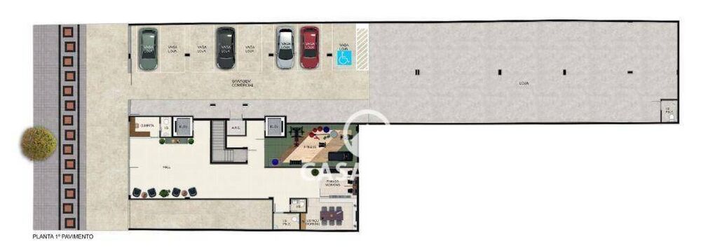 Apartamento à venda com 1 quarto, 85m² - Foto 5