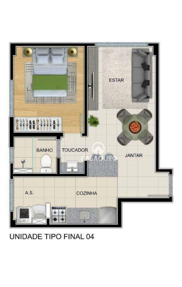 Apartamento à venda com 1 quarto, 85m² - Foto 10
