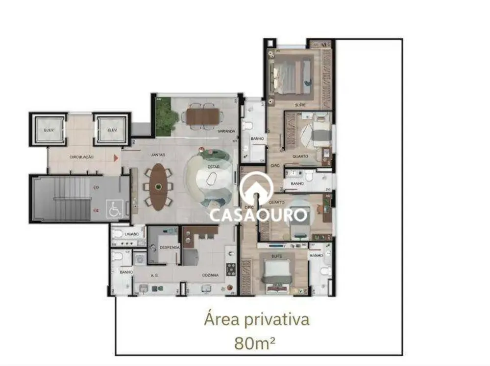 Apartamento, 4 quartos, 187 m² - Foto 23
