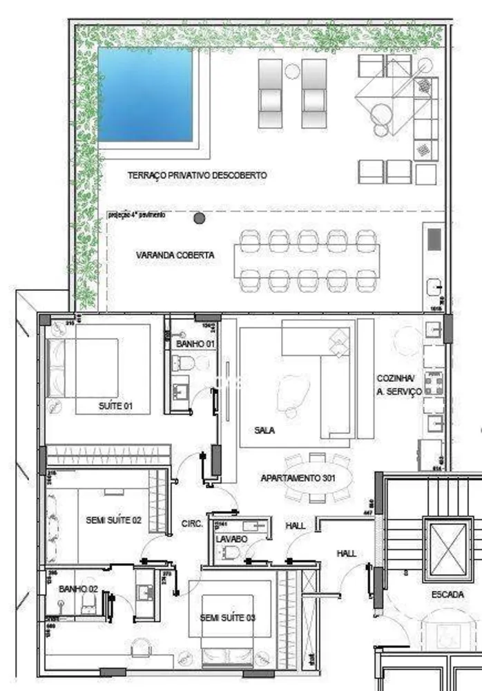 Apartamento, 3 quartos, 180 m² - Foto 20