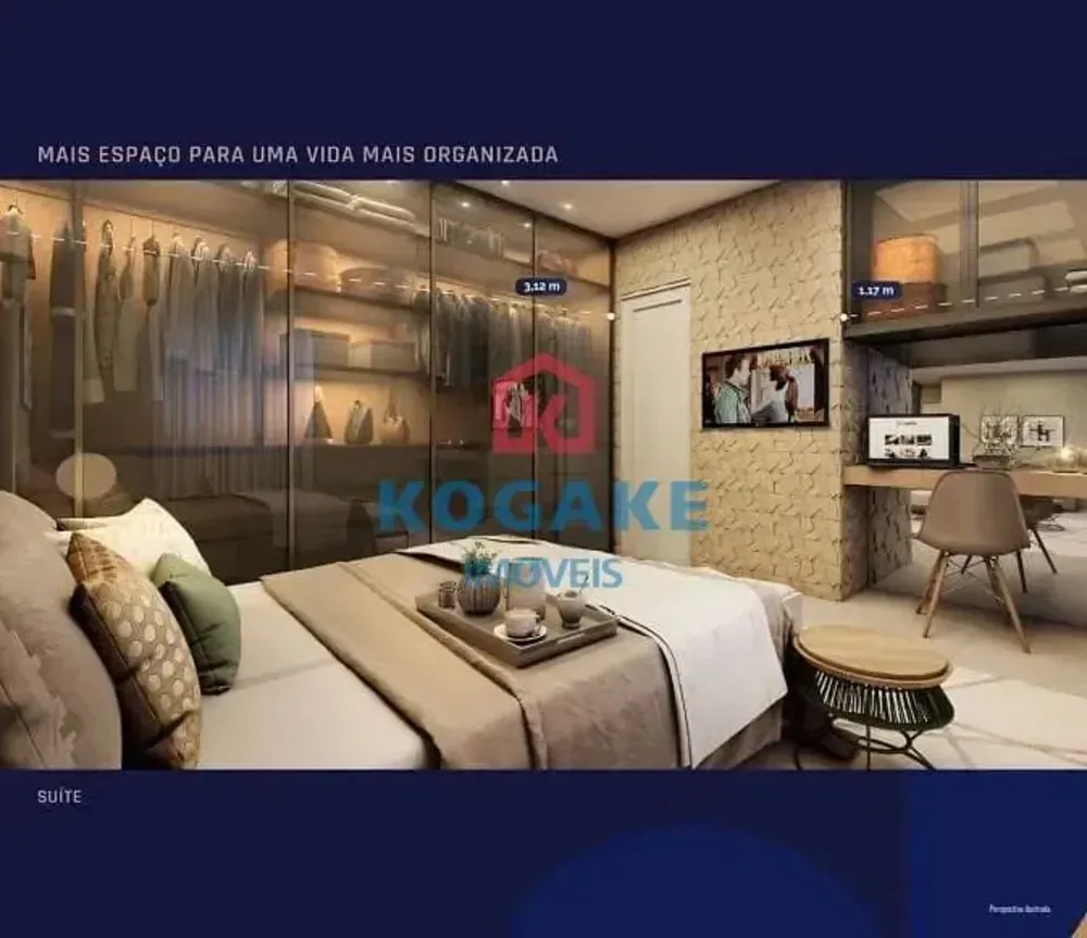 Apartamento, 2 quartos, 56 m² - Foto 3