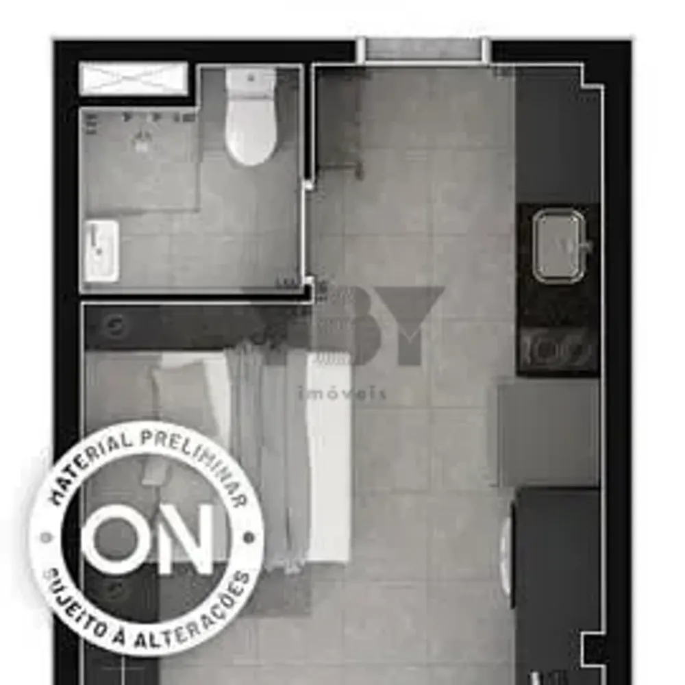 Apartamento, 1 quarto, 21 m² - Foto 4