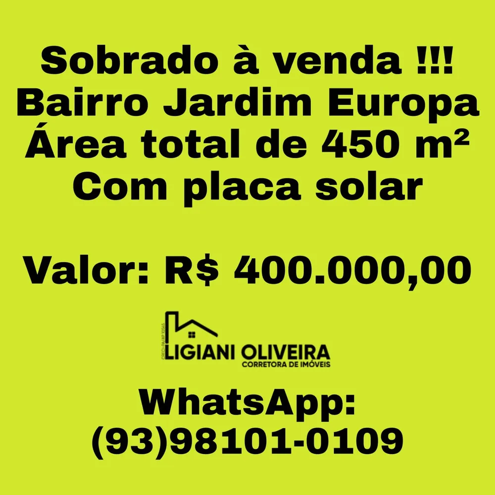 Sobrado, 3 quartos, 450 m² - Foto 1