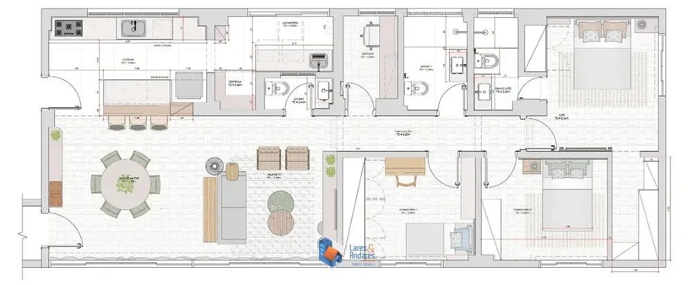 Apartamento, 4 quartos, 145 m² - Foto 1